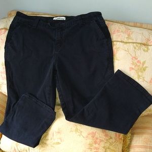 Levi's Strauss Signature High Waist Black Jeans Misses SZ 14